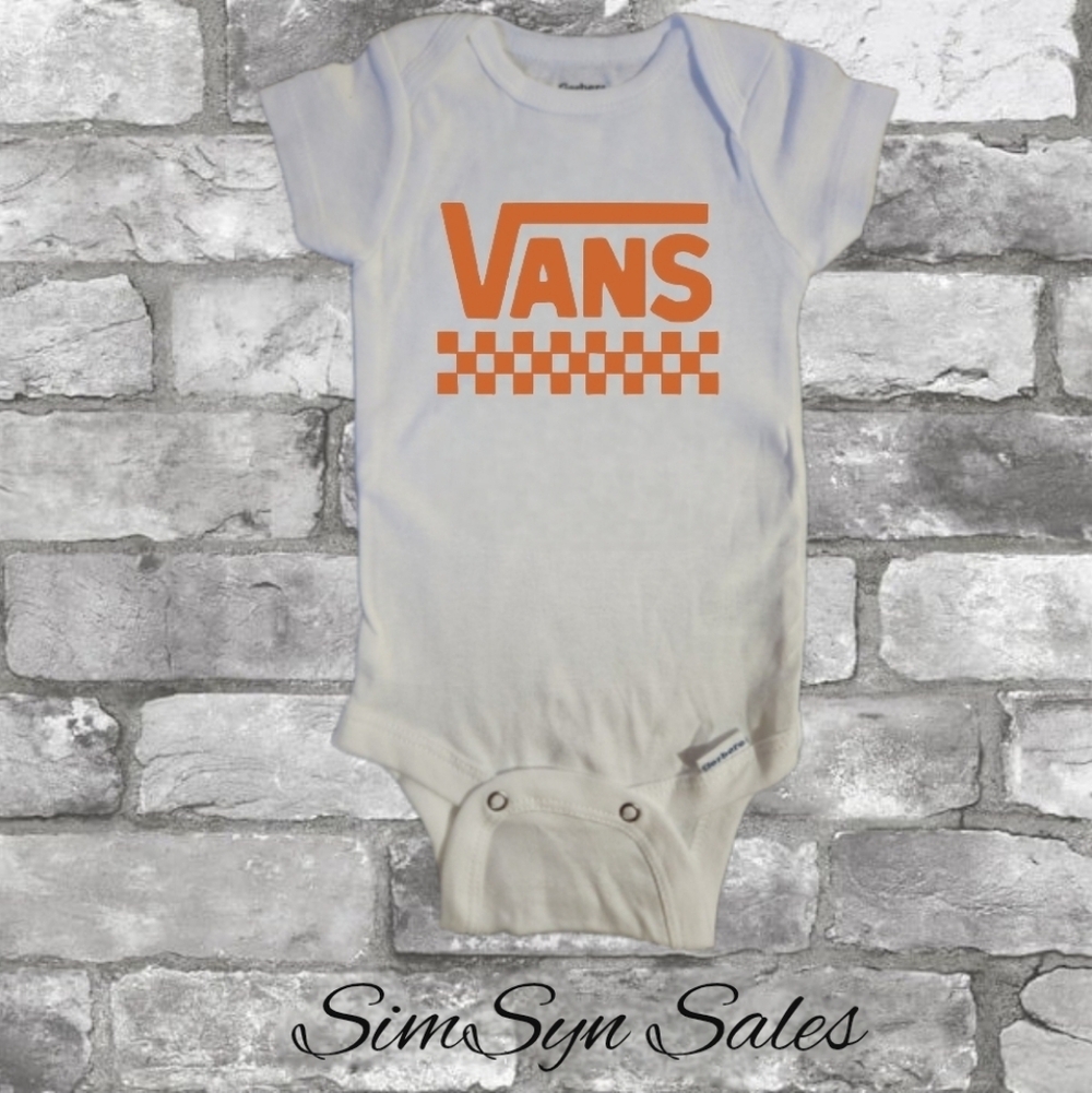 Vans Unisex Baby Onesie Onepiece Bodysuit 0-3 Months Brand New